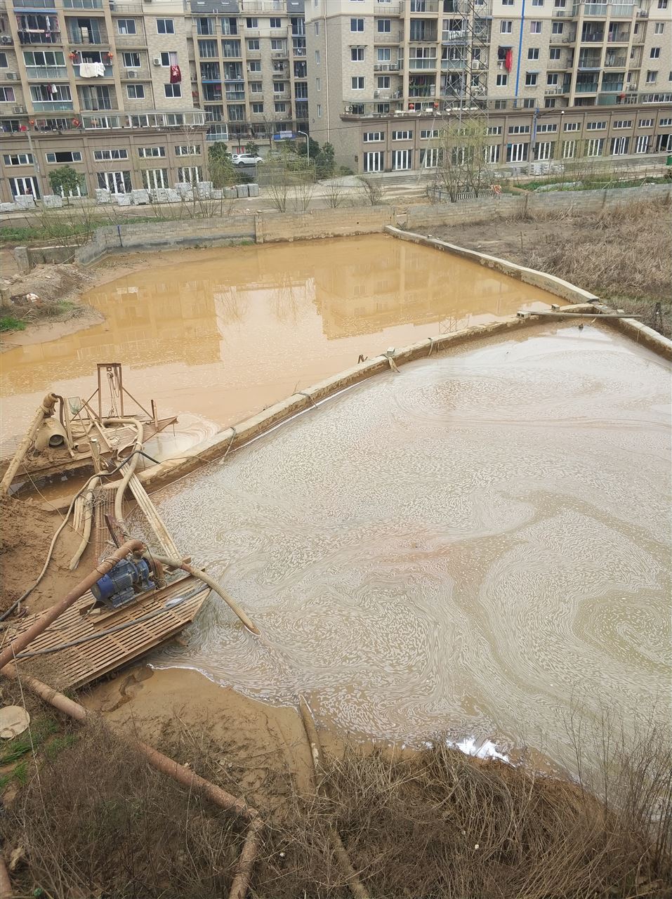 新巴尔虎左沉淀池淤泥清理-厂区废水池淤泥清淤